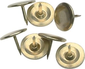 Q-CONNECT punaises, bo&icirc;te de 120 pi&egrave;ces, en laiton