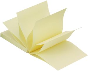 Q-CONNECT Z-Quick Notes, ft 76 x 76 mm, 100 feuilles, jaune