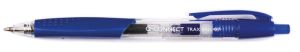 Q-CONNECT balpen, met grip, medium punt, blauw
