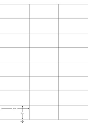 Q-CONNECT etiketten, wit, rechte hoeken, 70 x 35 mm, 100 vel, 24 etiketten per vel