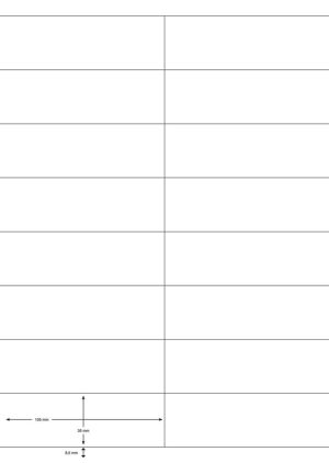 Q-CONNECT etiketten, wit, rechte hoeken, 105 x 35 mm, 100 vel, 16 etiketten per vel