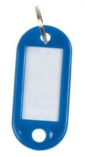 Q-CONNECT sleutelhanger, pak van 10 stuks, donkerblauw