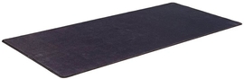 Q-CONNECT tapis de bureau et tapis de souris, ft 90 x 40 cm, noir