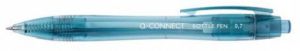 Q-CONNECT balpen Recycling PET, 0,7 mm, medium punt, blauw