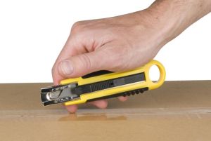 Q-CONNECT veiligheidscutter, met terugschietfunctie