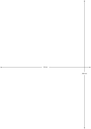 Q-CONNECT etiketten, wit, rechte hoeken, 210 x 297 mm, 200 vel, 1 etiket per vel