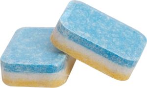 Q-CONNECT vaatwastabletten, emmer van 100 stuks