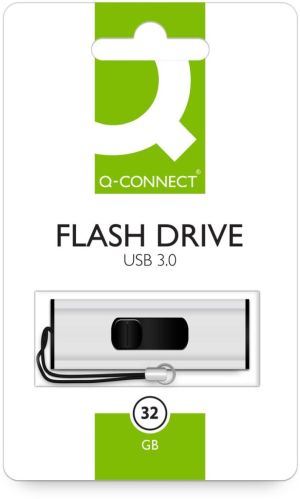 Q-CONNECT cl&eacute; USB 3.0, argent, 32 Go