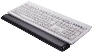 Q-CONNECT polssteun antislip transparant zwart