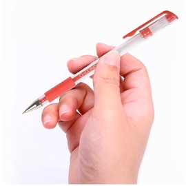 Q-CONNECT roller &agrave; encre gel, rouge