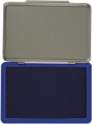 Q-CONNECT tampon encreur, ft 110 x 70 mm, bleu