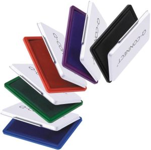 Q-CONNECT tampon encreur, ft 110 x 70 mm, bleu