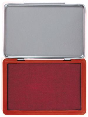 Q-CONNECT tampon encreur, ft 110 x 70 mm, rouge