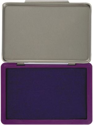 Q-CONNECT tampon encreur, ft 110 x 70 mm, pourpre