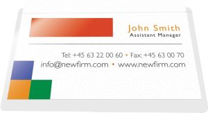 Q-CONNECT badge pocket, autocollante, ft