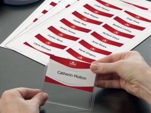 AVERY Badge ft 54 x 90 mm, 200 stuks