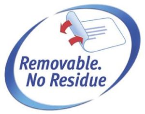 AVERY Zelfklevende badge ft 63,5 x 29,6 mm, doos van 540 stuks, wit