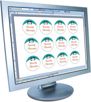 Avery transparante Crystal Clear etiketten ft 210 x 297 mm, 25 etiketten, 1 per vel