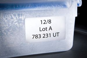 Avery diepvriesetiketten Ft 63,5 x 33,9 mm (b x h), wit, doos van 600 etiketten