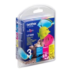Brother ink cartridge LC1000 Rainbowpack