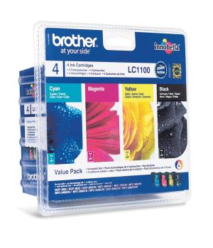Brother ink cartridge bundle LC-1100 Val