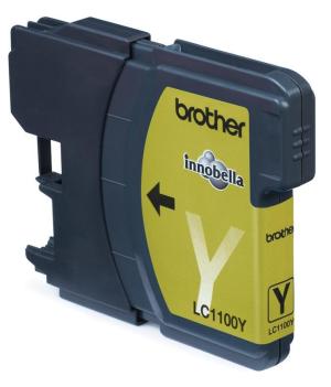 Brother ink cartridge voor LC-1100Ygeel 