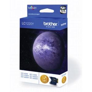 Brother ink cartridge LC-1220Y geel(300 