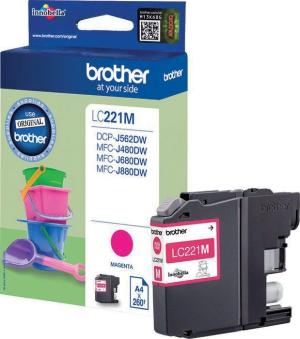 Brother inktcartridge magenta, 260pagina