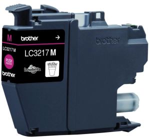 Brother inktcartridge, 550 pagina's, OEM LC-3217M, magenta