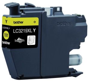 Brother inktcartridge, 1.500 pagina's, OEM LC-3219XLY, geel