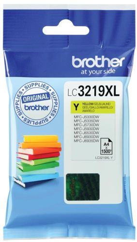 Brother cartouche d'encre jaune, 1500 pa
