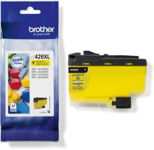 Brother inktcartridge, 5.000 pagina's, OEM LC-426XLY, geel