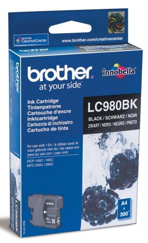 Brother ink cartridge voor LC980BKzwart 