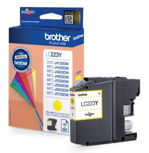 Brother inkt cartridge LC-223Y Yellow