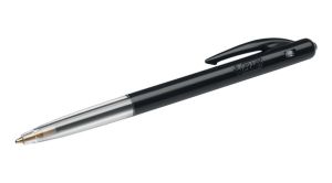Bic balpen M10 Clic schrijfbreedte 0,4 mm, medium punt, zwart