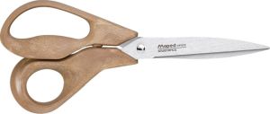 Maped Office Advanced Wood schaar, 18 cm, asymmetrisch