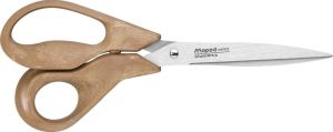 Maped schaar Advanced Wood, ft 21 cm, rechts, scherpe punt, blister van 1 stuk