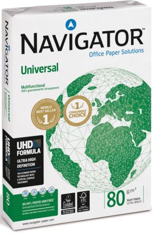 Navigator Universal papier d'impression, ft A3, 80 g, paquet de 500 feuilles