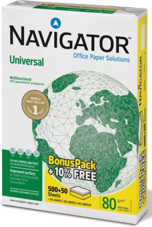 Navigator Universal papier d'impression, ft A4, 80 g, palette