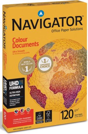 Navigator Colour Documents presentatiepapier ft A3, 120 g, pak van 500 vel