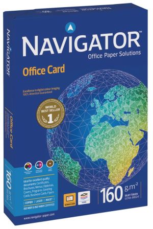 Navigator Office Card presentatiepapier ft A4, 160 g, pak van 250 vel