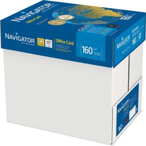 Navigator Office Card presentatiepapier ft A4, 160 g, pak van 250 vel