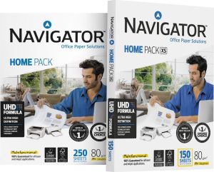 Navigator Home Pack papier d'impression ft A4, 80 g, paquet de 150 feuilles