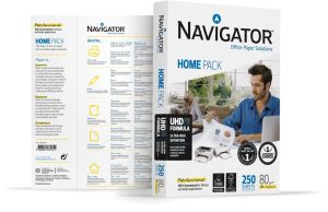 Navigator Home Pack papier d'impression ft A4, 80 g, paquet de 250 feuilles