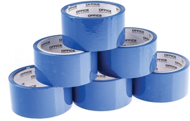 OFFICE products verpakkingstape, 48 mm x 46 m, blauw