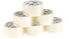 OFFICE products verpakkingstape, 48 mm x 46 m, transparant