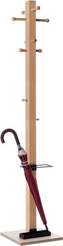 Paperflow Portemanteau Easycloth model B, en bois, noir