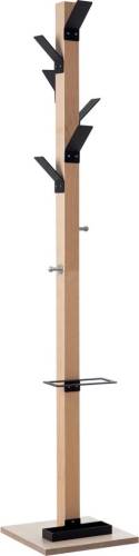 Kapstok Easycloth model A, uit hout, zwart