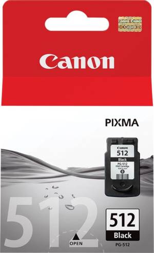 Canon inktcartridge PG512, 401 pagina's, OEM 2969B001, zwart