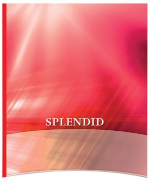 Splendid cahier de rapport 36 pages, lign&eacute; 8 mm